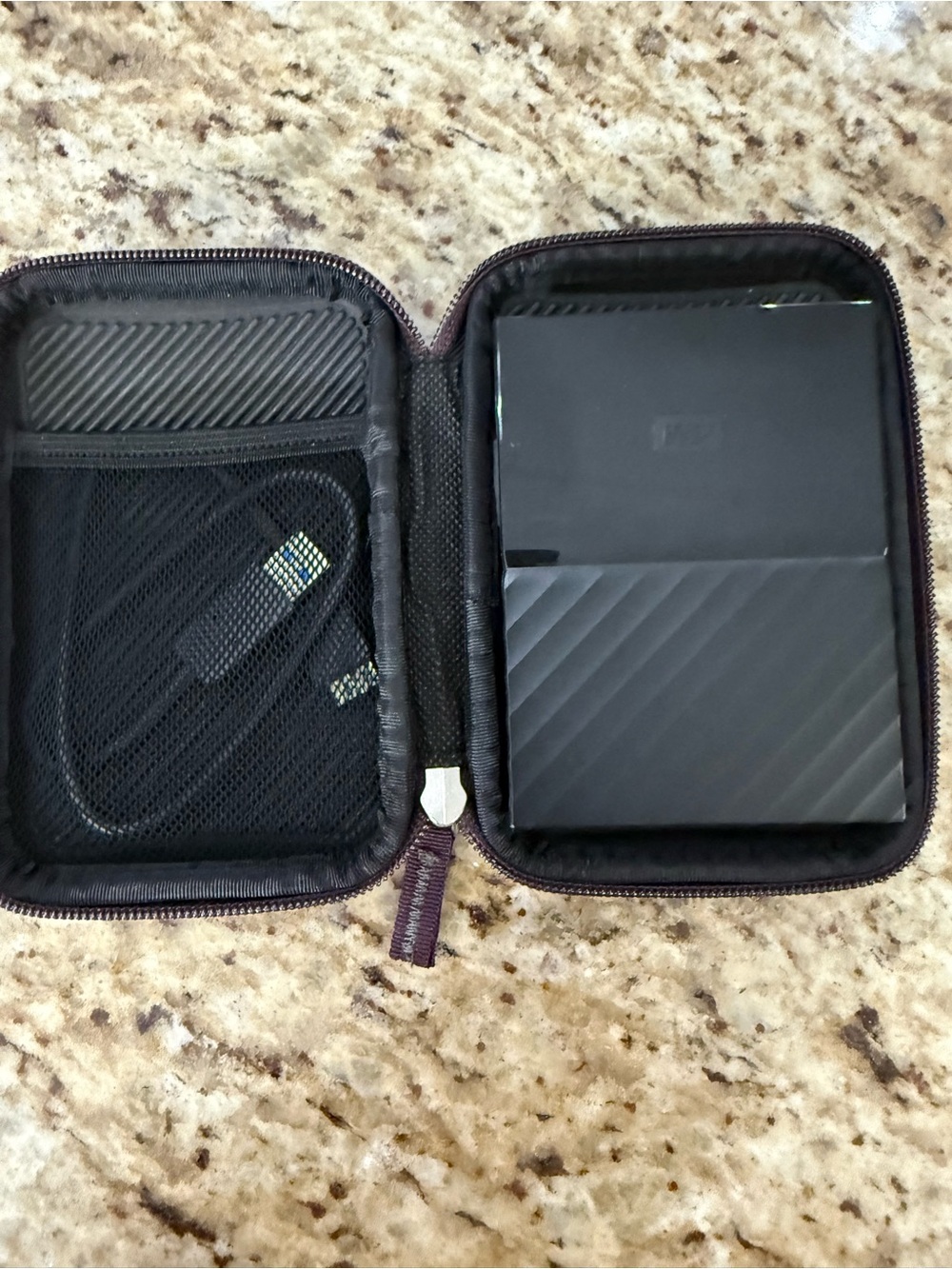 Western Digital My Passport Portable External Hard Drive 4TB w Hard Case